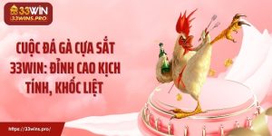 Cuộc Đá Gà Cựa Sắt 33WIN: Đỉnh Cao Kịch Tính, Khốc Liệt 