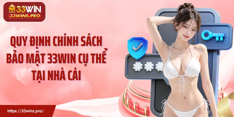 Quy định chính sách bảo mật 33Win về dữ liệu người chơi